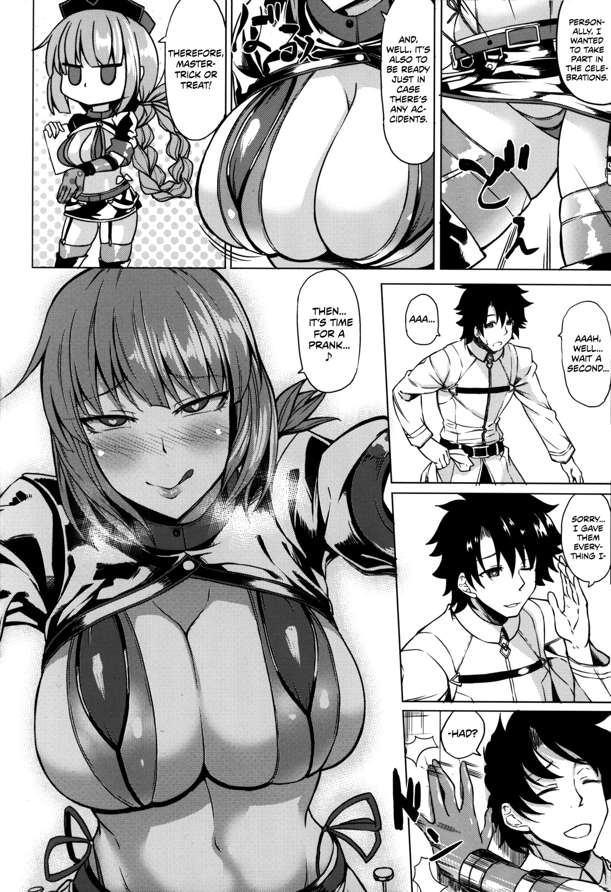 Hentai Manga Comic-Summer Break and Halloween-Read-21